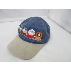 Vintage South Park Embroidered Strapback Hat Dad Cap Comedy Central 1998 90’s